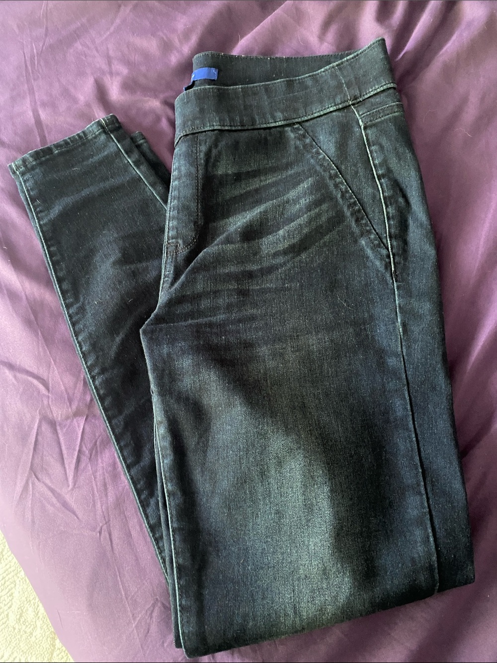Apt. 9 Black Stretch Skinny jean Legging - 12